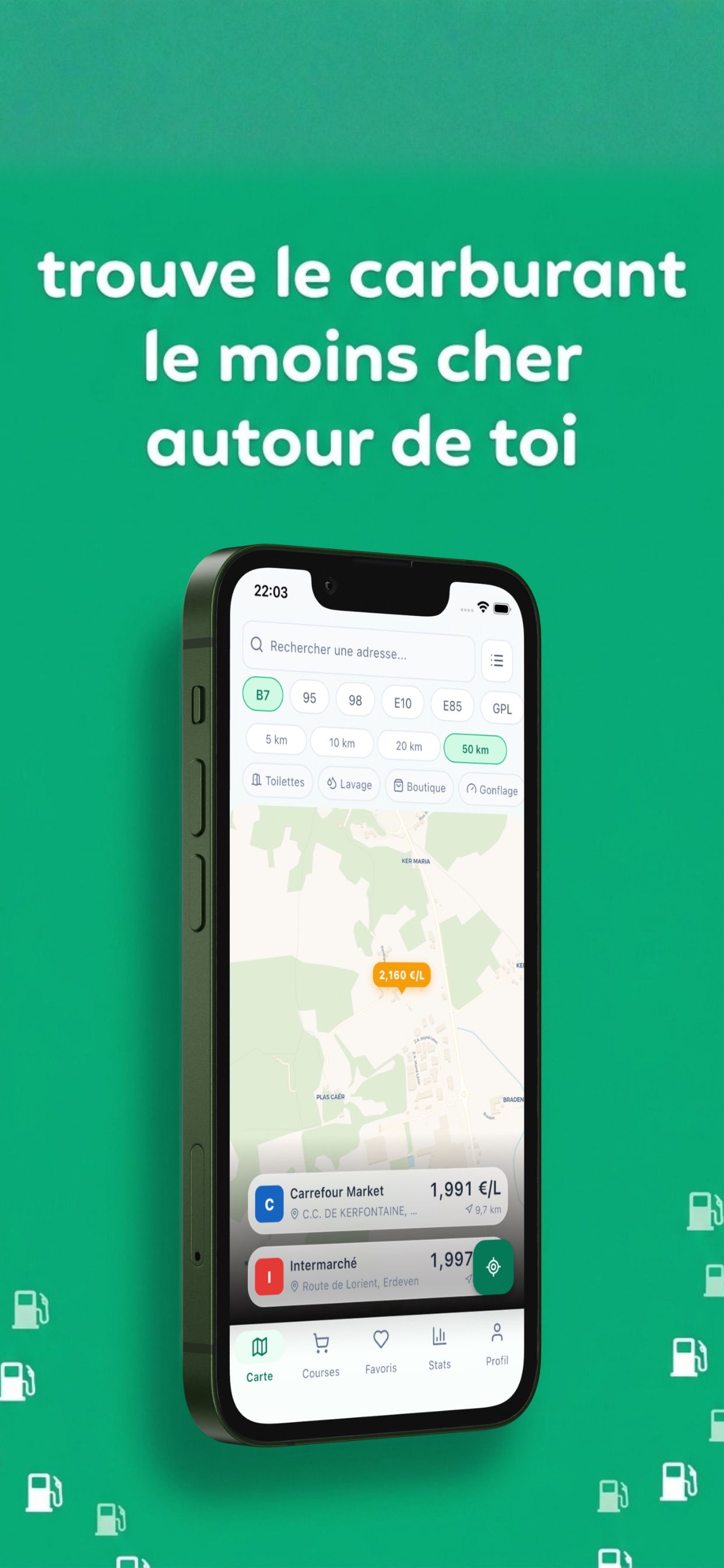 PouvoirAchat+ — carte stations